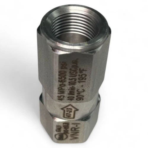 Обратный клапан  VNR-1 нерж,сталь 3/8 BSP (Г-Г) | Аквагид
